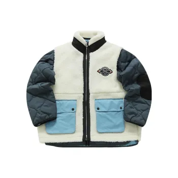 FILA FUSION x FACETASM Collaboration Casual Sportswear Men's Cheese White+Gray