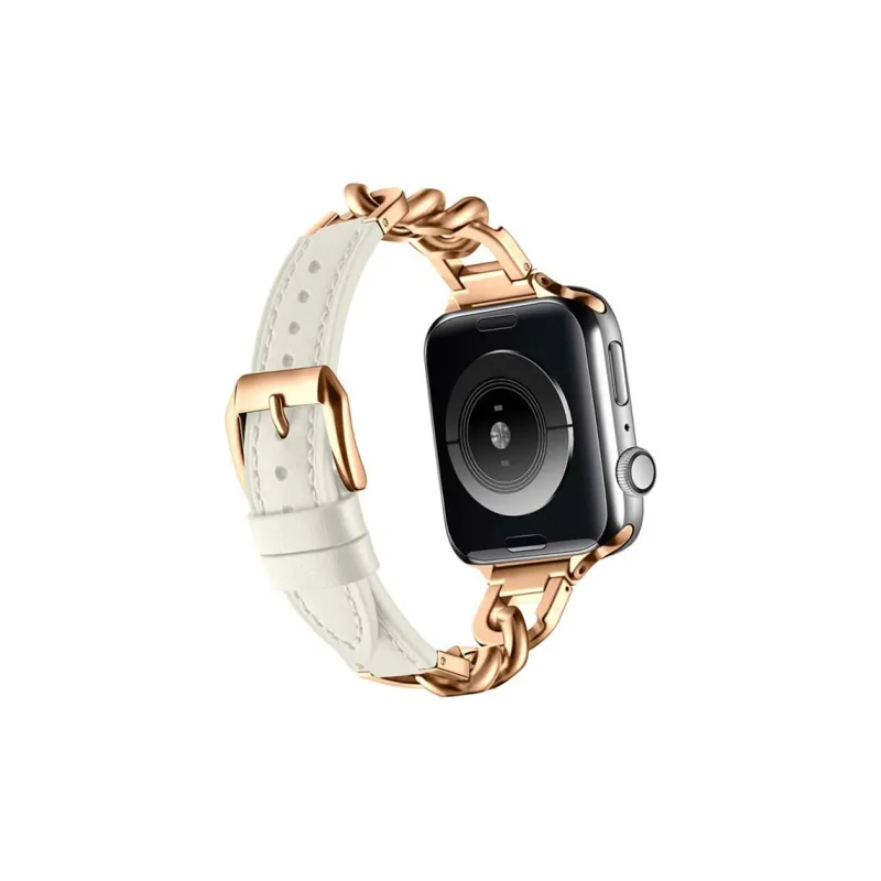 ZHENGGUANG Watch Band Apple Compatibility Genuine Leather Material-31