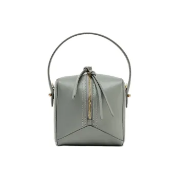 ZARA Polyurethane Shoulder Bag, Crossbody Bag, Handbag Mini Women's Light Blue