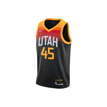 Nike Nba Utah Jazz City Edition Donovan Mitchell 45 Swingman Jersey