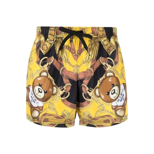 MOSCHINO Casual Shorts Men Yellow