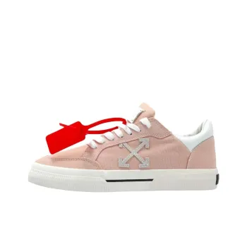 OFF WHITE New Low Vulcanized Lace Up Sneakers Women's