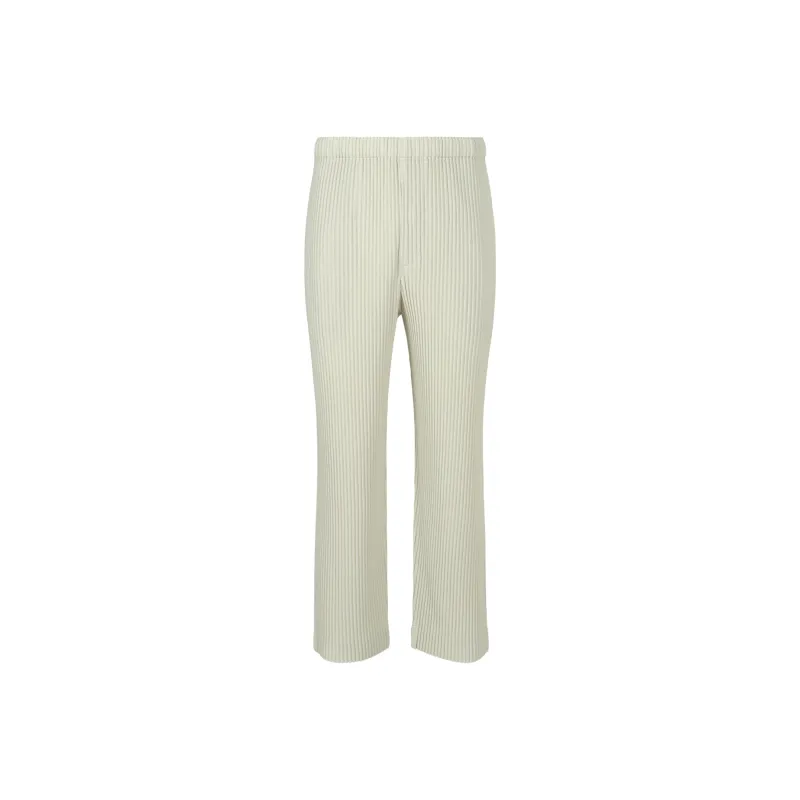 Homme Plissé Issey Miyake Casual Pants Men's Frost Gray-0
