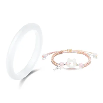 GIFU Glass Cat Eye Bangles Women's