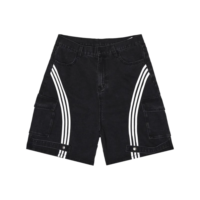 LOOKUN Denim Shorts Unisex-2