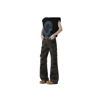 FONDLOOK Jeans Men's Camouflage