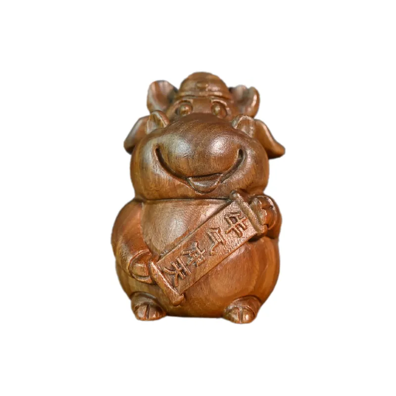 Xianyou Green Sandalwood Wooden Collectibles Unisex-5