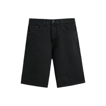 ZARA Denim Shorts Men Black