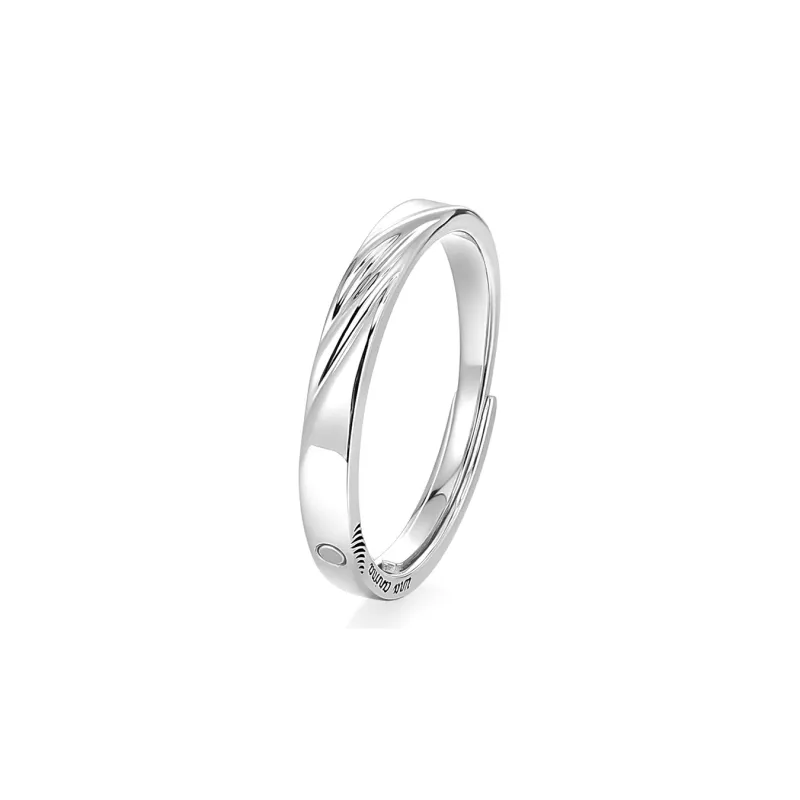 KADER 925 Sterling Silver Rings Unisex Silver-3