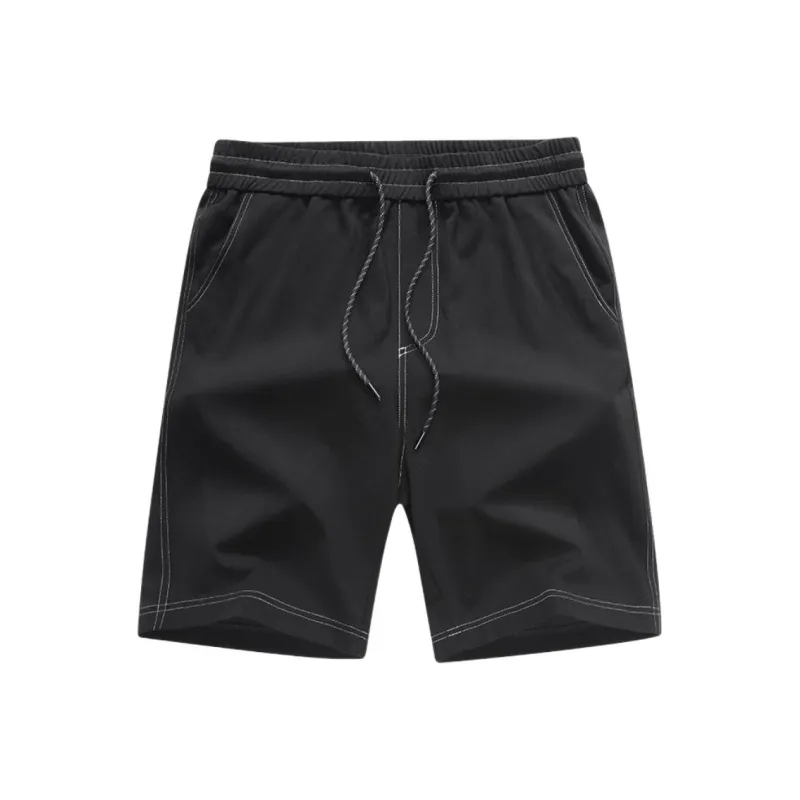 Dance With Wolves Casual Shorts Men's Black-0