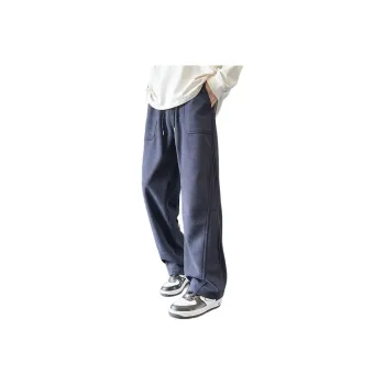 Tonlion Casual Pants Unisex Royal Blue