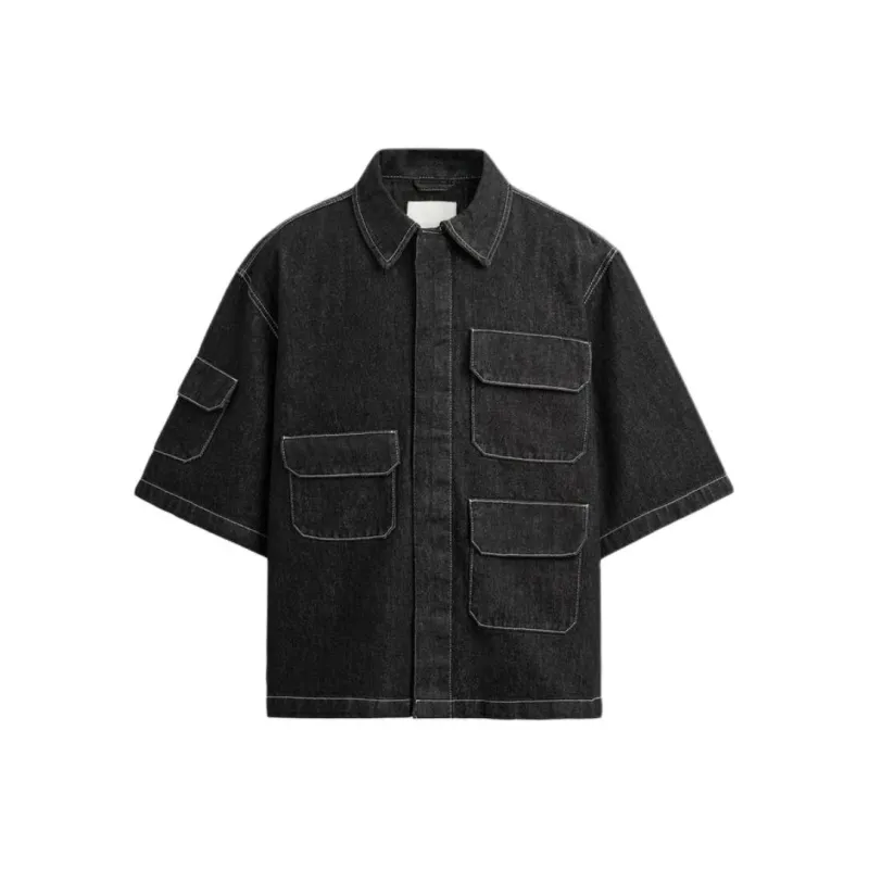 ZARA Shirts Men Black-0