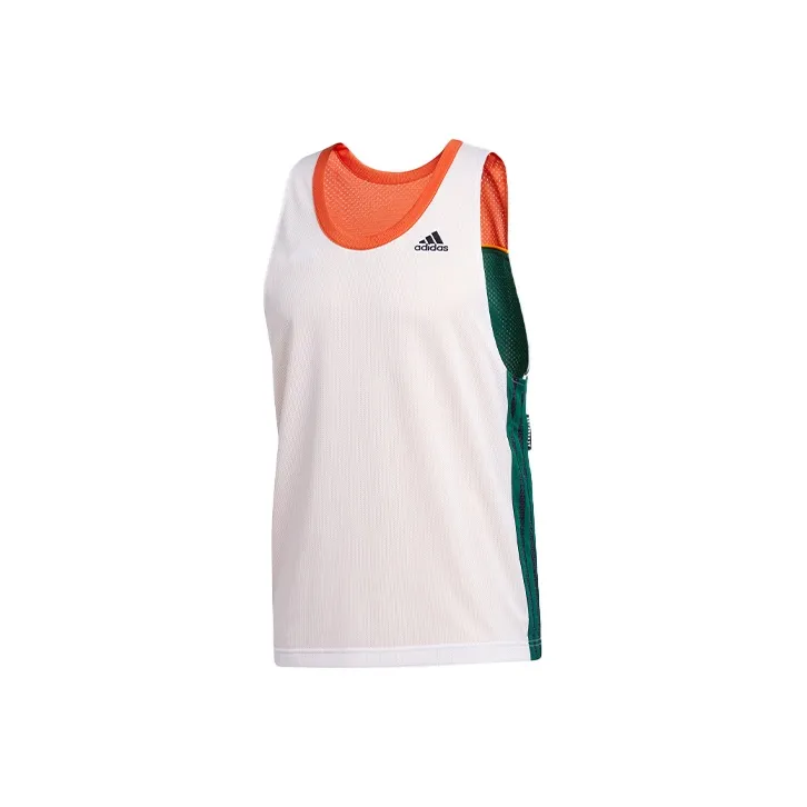 Adidas Basketball Jerseys Men White-0