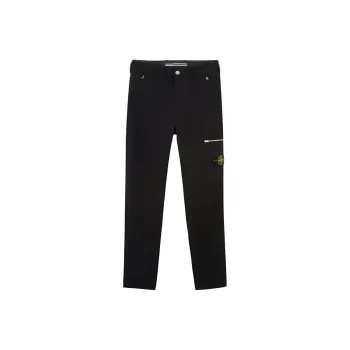 STONE ISLAND Logo Patch Cargo Pants