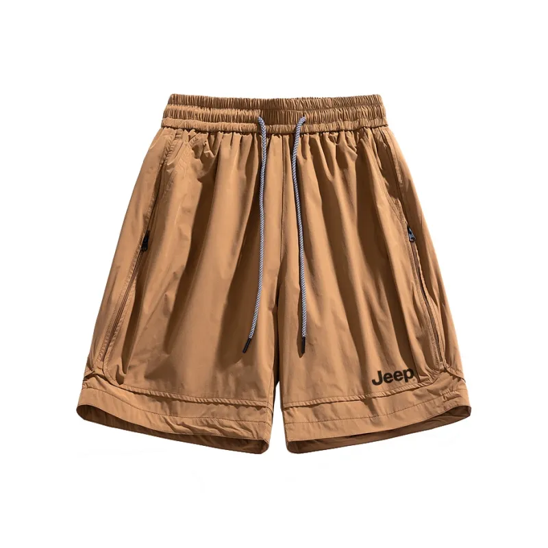 Jeep Gorpcore Versatile Parachute Cargo Shorts Unisex-53