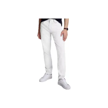 Tommy Hilfiger Straight Fit Twill Chino Pants & Shorts Casual Pants Men's White
