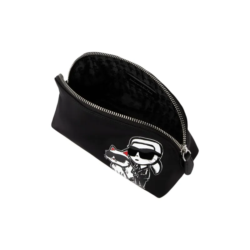 KARL LAGERFELD Polyamide Clutch Women's Black-1