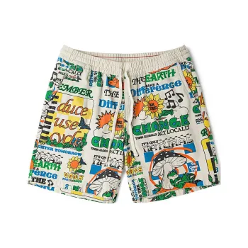 Vans ECO POSITIVITY Casual Shorts Men's Ecru