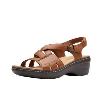 Clarks Merliah Bonita Roman Sandals 5cm Women's Brown