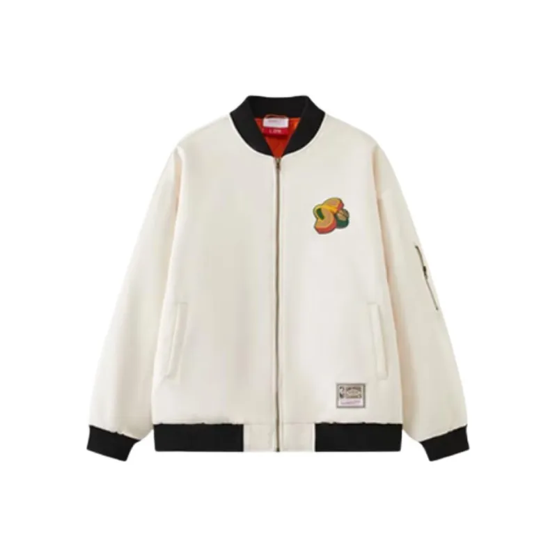 Mitchell & Ness Puffer Jacket Men's Ecru-0