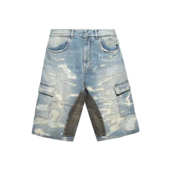 Givenchy Denim Shorts Men's Blue