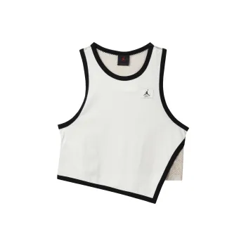 JORDAN Tank Tops Women's White