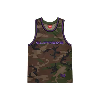 Supreme Rhinestone Basketball Jersey
