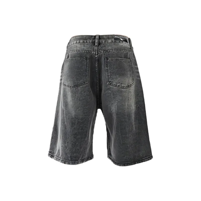 REMODUTION Denim Shorts Unisex-7