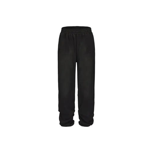 BLACK8MOB Casual Pants Unisex Black