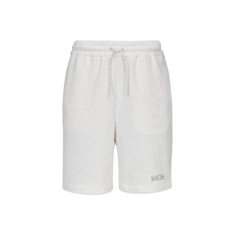 MCM SS23 Casual Shorts Men's White-0