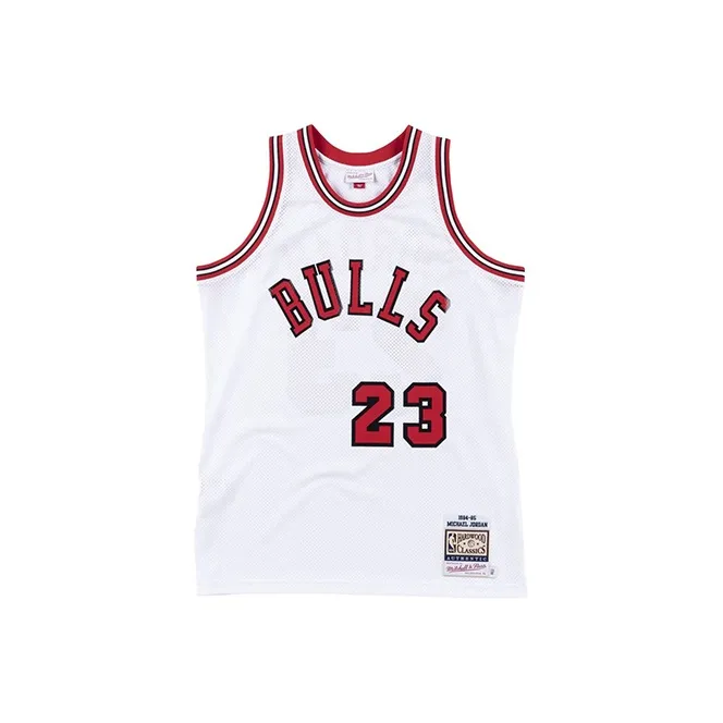 Mitchell Ness Basketball Jerseys Men White-0