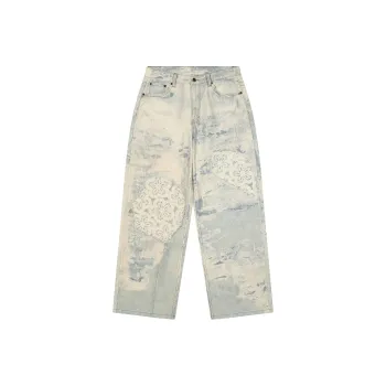 MostwantedLab Jeans Unisex Beige Blue