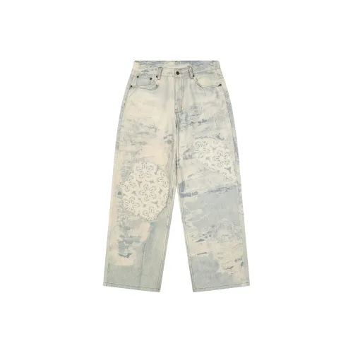 MostwantedLab Jeans Unisex Beige Blue