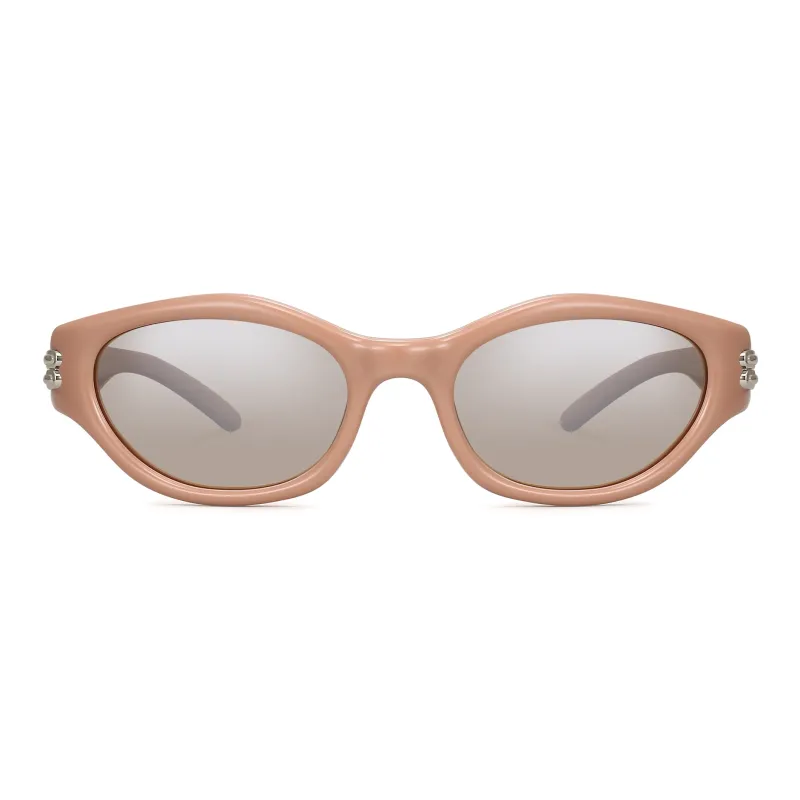PULAIS TR/Memory Plastic Cat Eye Sunglasses Unisex-4