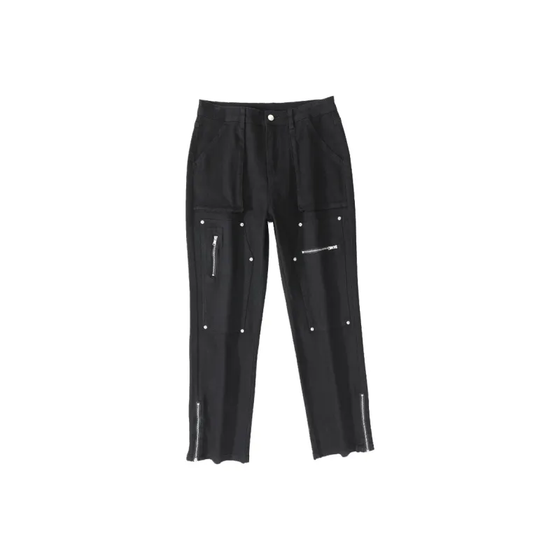 RAMPAGE Casual Pants Unisex Black-0