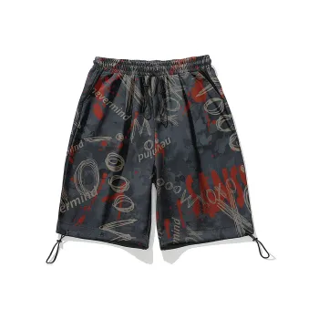 SANSYAS Casual Shorts Unisex Black