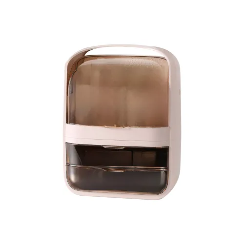 LMLTOP Transparent Flap Storage Rack Make up Tools 1 Pc
