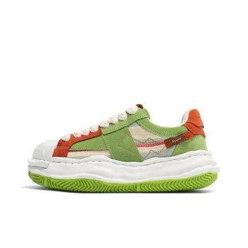 Flange Bullo Cushioning Abrasion Resistant Breathable Low Top Skateboard Shoes Unisex Avocado Green