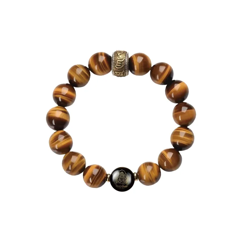 Yi Mingju Tiger's Eye Stone Bracelets Unisex-10