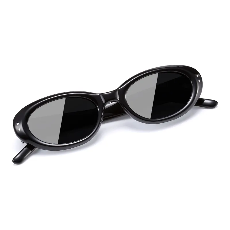 PULAIS TR/Memory Plastic Cat Eye Sunglasses Unisex-1