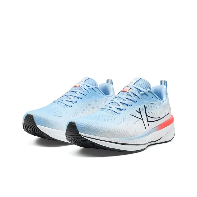 XTEP 6.0 Speed Cushioning Waterproof Low Top Casual Running Shoes Men's Blue White-2