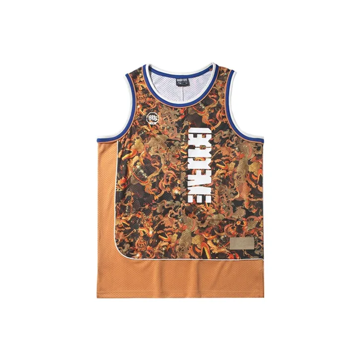 LiNing Badfive Basketball Jerseys Men's Bullfighting All Over Print-0