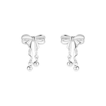 QUIET LOVE Sterling Silver Stud Earrings Women's