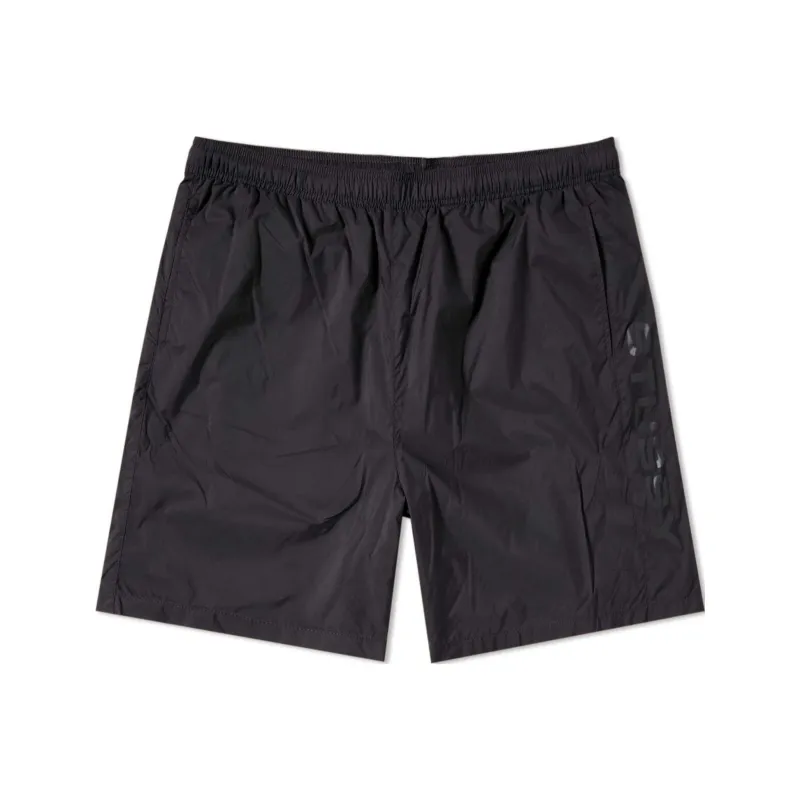 Stussy SS24 SPORT NYLON SHORT Casual Shorts Men's Black-0