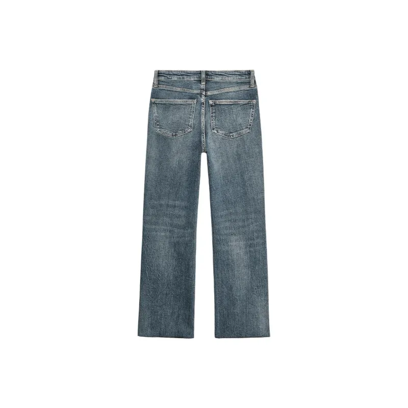 ZARA Trf Jeans Women's Blue/Gray-1