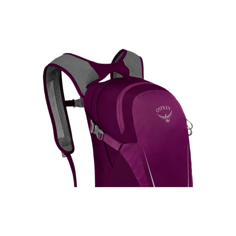 OSPREY Nylon Outdoor Mountaineering Bag, Backpack Unisex Purple-4