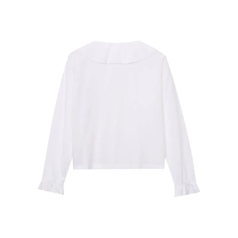 CHARM PICK Shirts Women's White-1