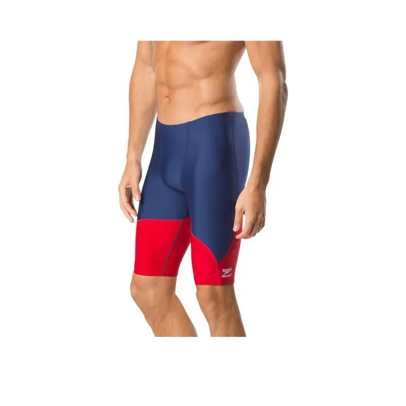 Speedo Men's Spark Splice Jammer Blue Swimming Shorts Men's-10