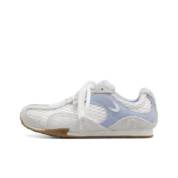 Cat&Sofa Cushioning, Slip Resistant, And Breathable Low Top Casual Shoes Unisex White Blue