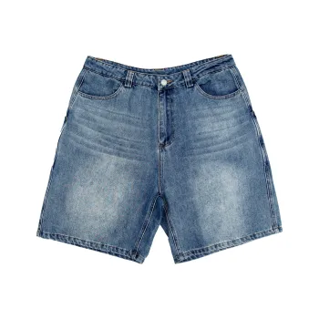 TBALLERBRAND Denim Shorts Men's Blue